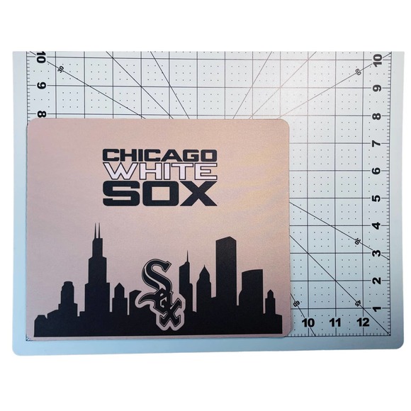 WHITE SOX BASEBALL HIGH QUALITY MOUSE PAD MAT - Picture 2 of 4